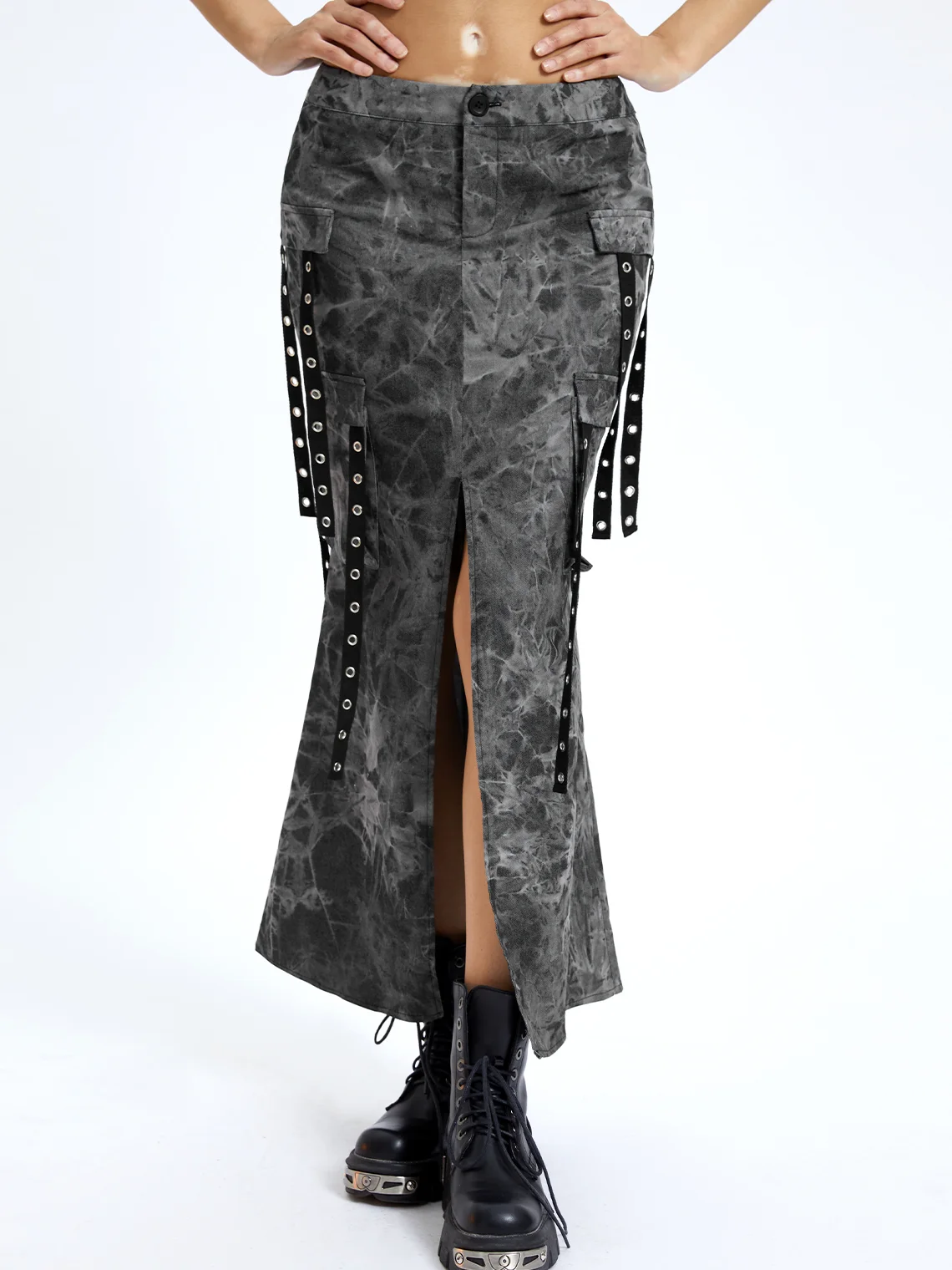 Street Black Bottom Skirt
