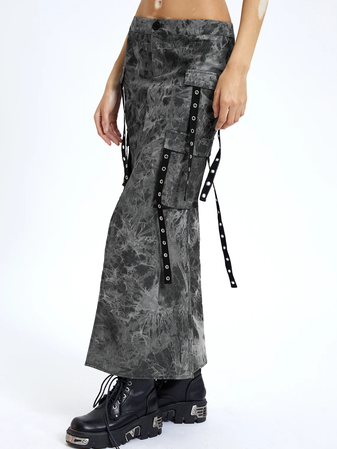Street Black Bottom Skirt