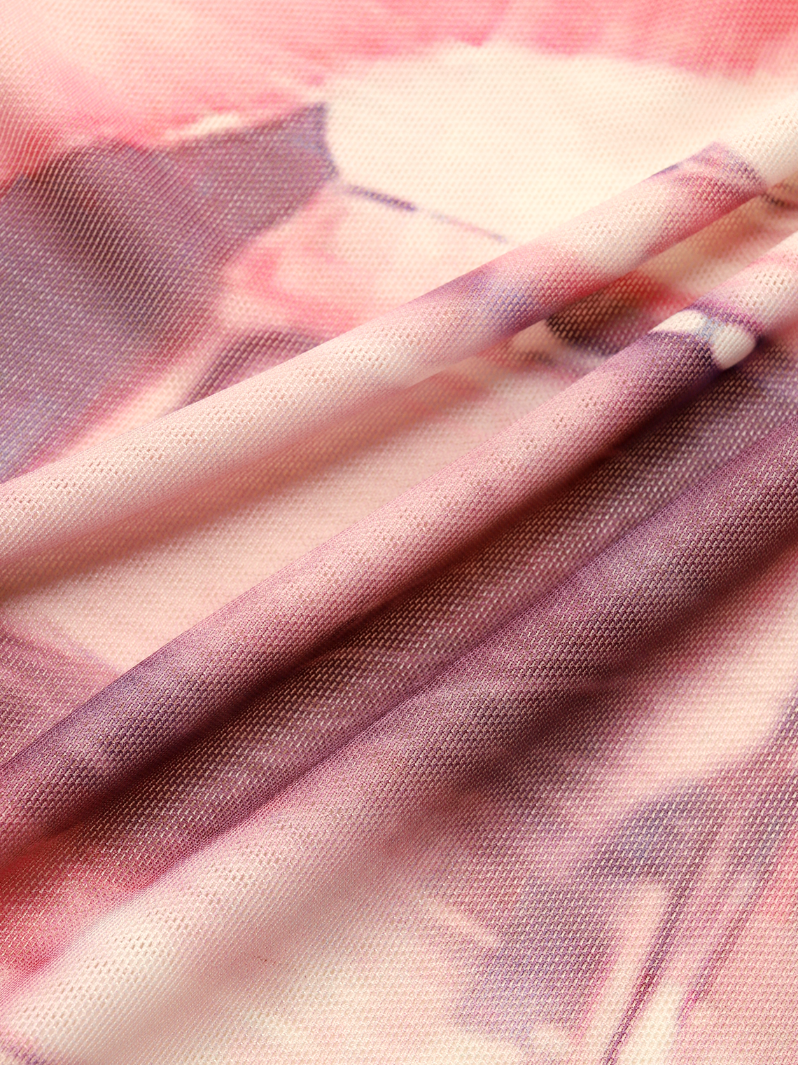 Y2k Pink Mesh Lips Top Tank Top & Cami