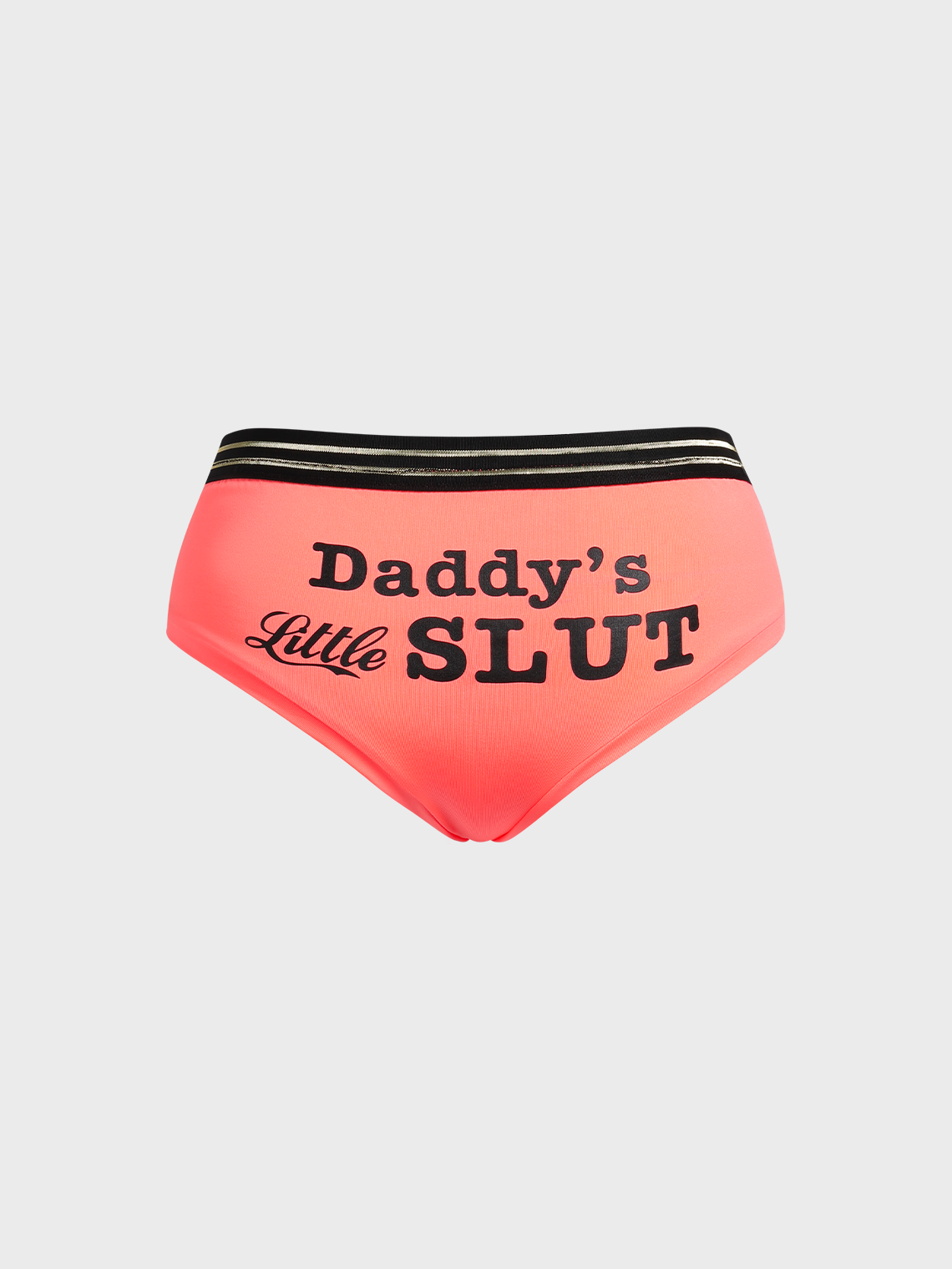 Y2K Yellow Color Block Sports Underwear Shorts