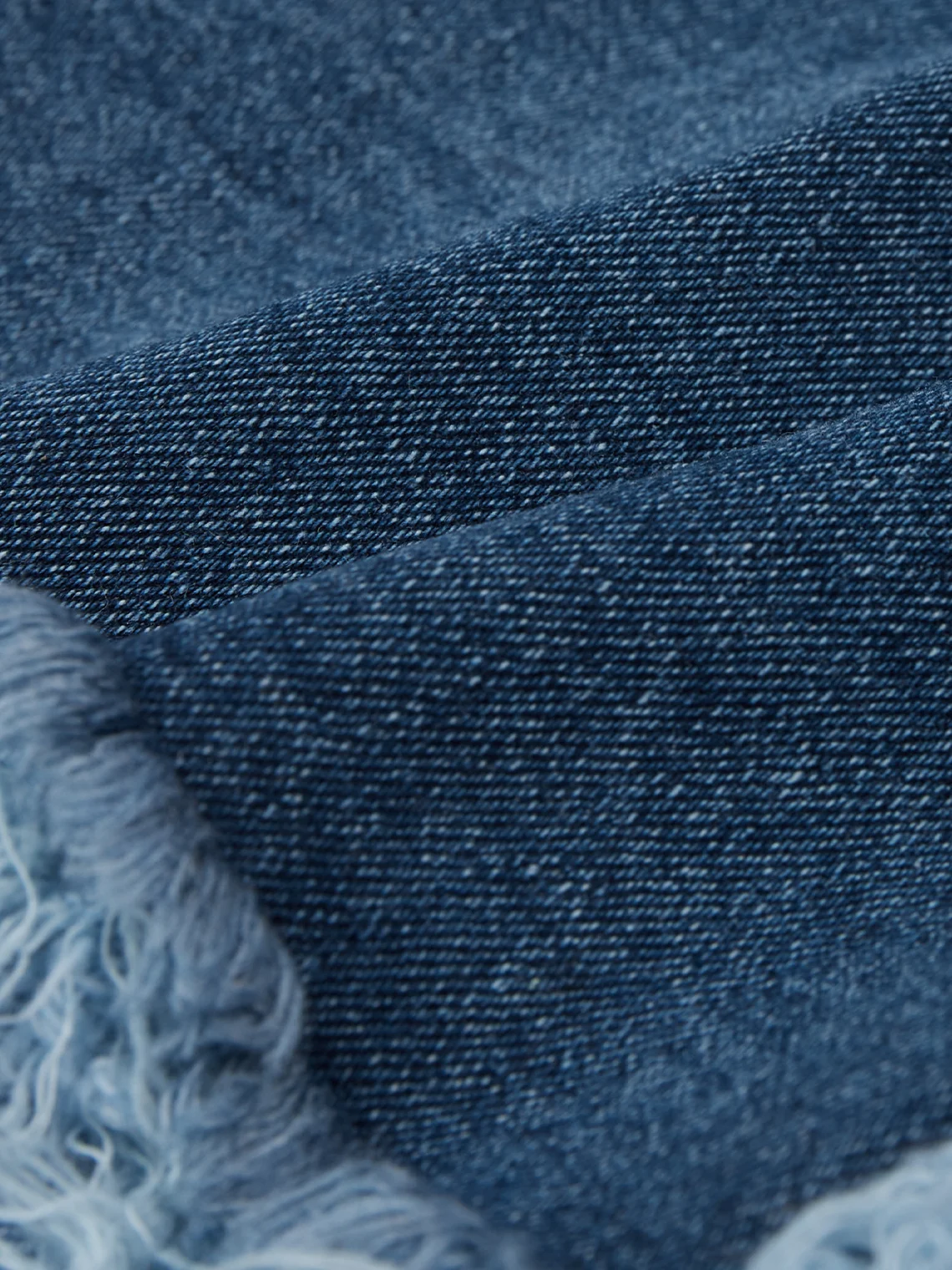 Street Blue Denim Belt Top Women Top