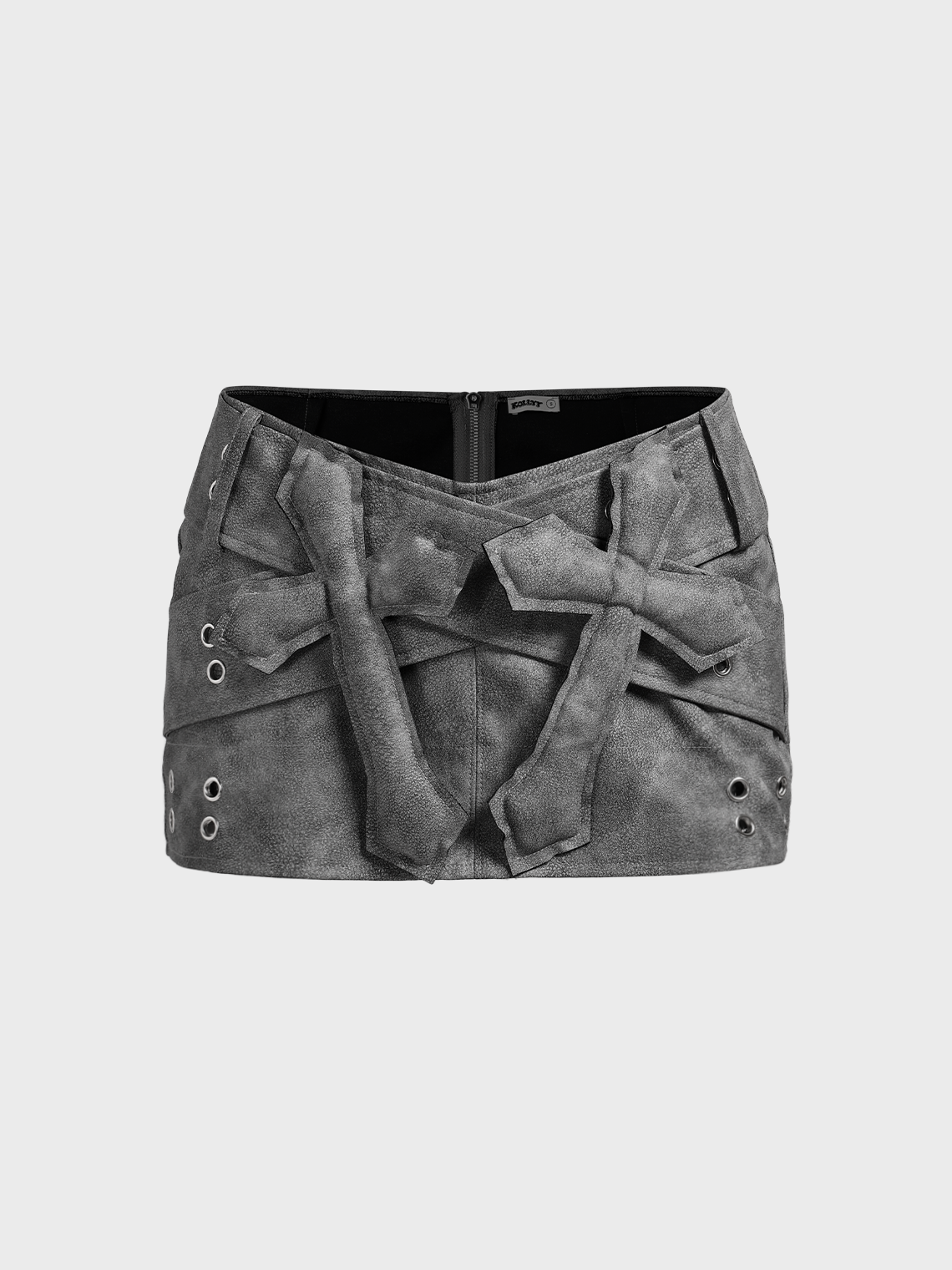 Street Deep Gray Bottom Skirt