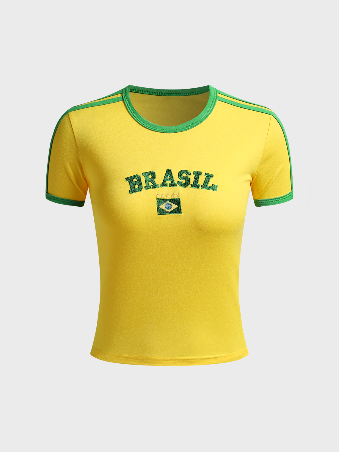 Brasil Color block Top T-Shirt