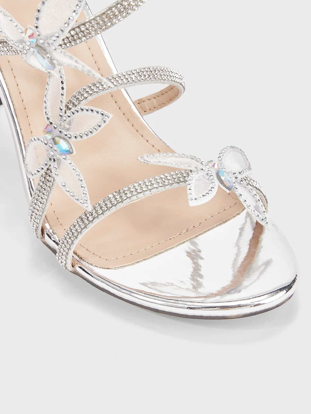 Elegant Pu Butterfly Summer Strappy Sandals