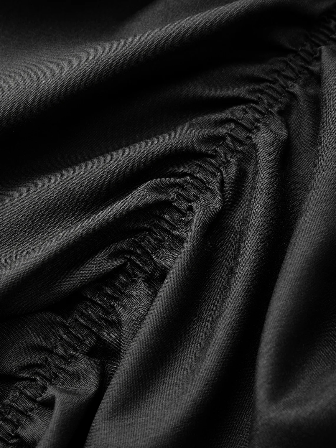 Street Black Cargo Bottom Skirt