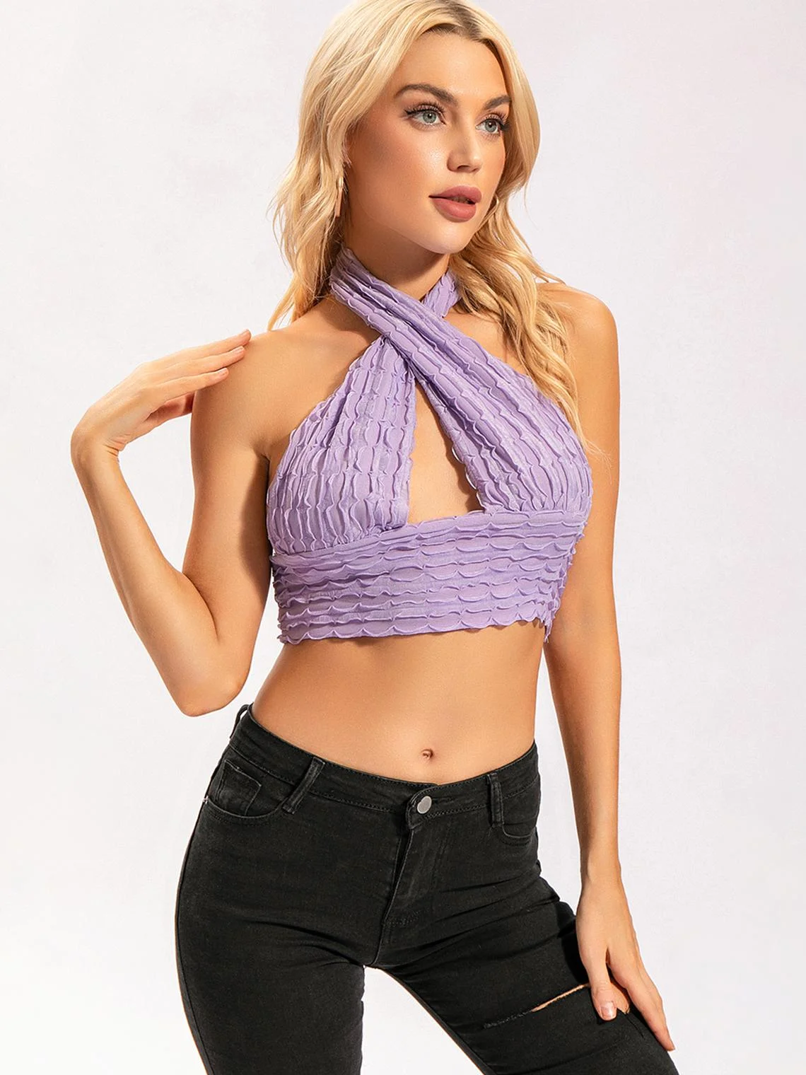 Purple Top Tank Top & Cami