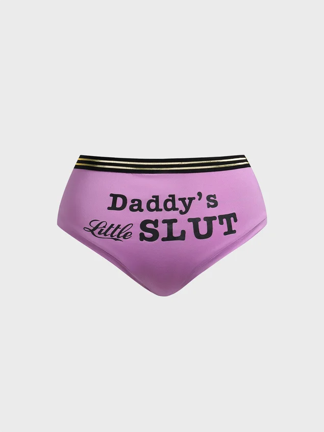 Y2K Yellow Color Block Sports Underwear Shorts