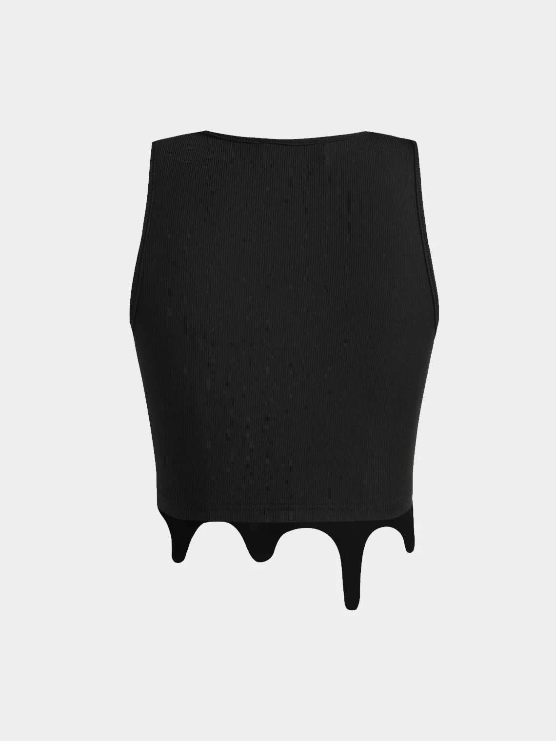 Crew Neck Skull Tank Top