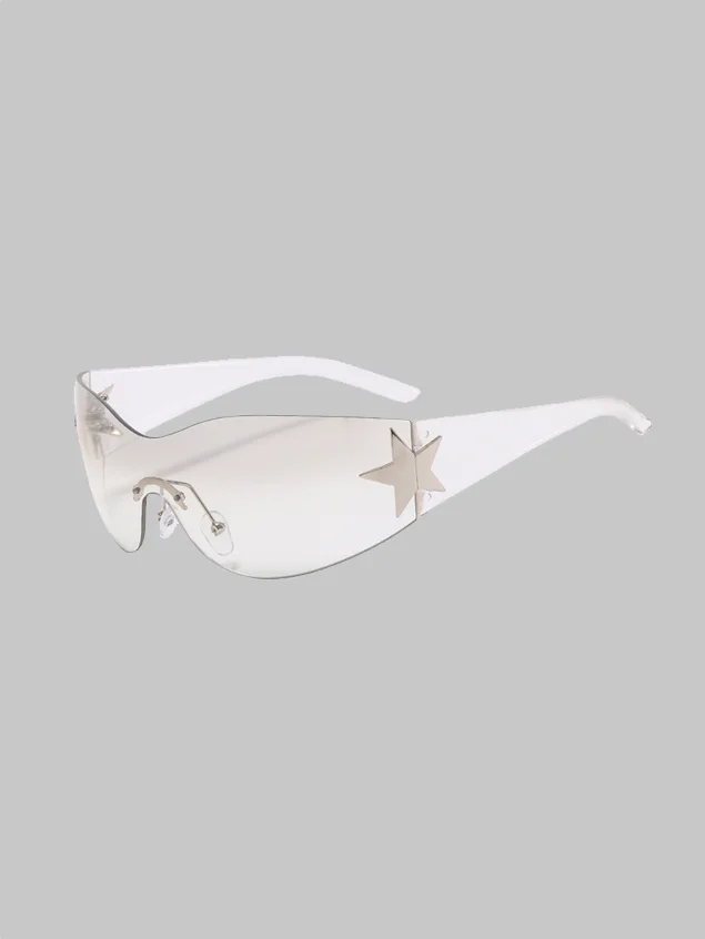 Multi-Color Rimless Fashion Glasses with Box