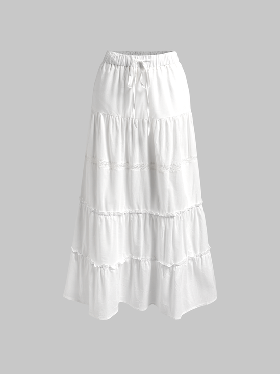 【Final Sale】Y2K Plain Skirt
