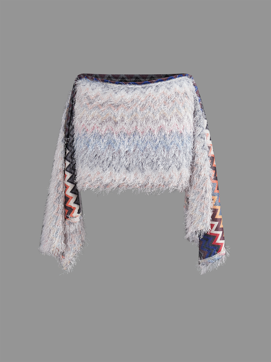 Sherpa Ethnic Short Skirt