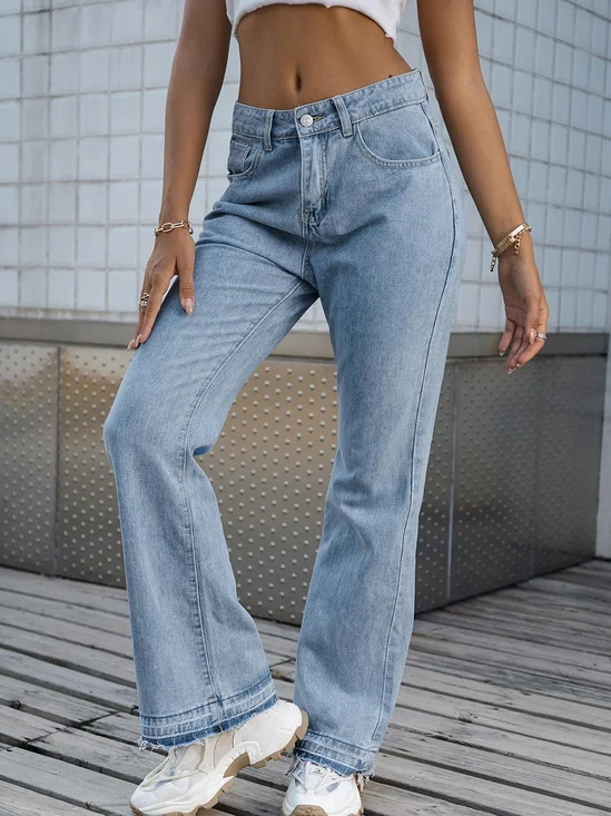 Vintage Blue Bottom Jeans