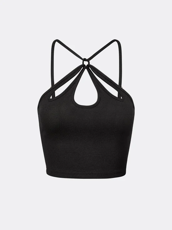 Black Top Tank Top & Cami