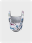 Y2K White Top Tank Top & Cami