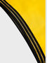 Y2K Yellow Color Block Sports Underwear Shorts