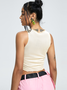 Y2k Pink Mesh Lips Top Tank Top & Cami