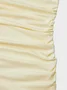 Y2k Apricot Ruffles Party Dress Midi Dress