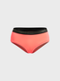 Y2K Yellow Color Block Sports Underwear Shorts