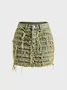【Final Sale】Plain Y2K Tight Denim Skirt