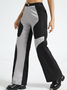 Color Block Wide Leg Pants