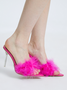 Pvc Plain Slide Sandals