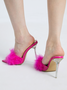 Pvc Plain Slide Sandals