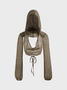 Crew Neck Tight Plain Street Knit Top