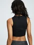 Crew Neck Skull Tank Top