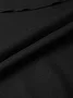 Asymmetrical Boat Neck Plain Long Sleeve Crop Top