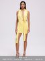 Y2k Asymmetrical design Cropped Dress Mini Dress