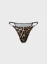 Jersey Leopard Bikini with Cover Up