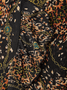 Side Slit Halter Leopard Sleeveless Maxi Dress