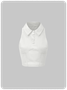 Y2K White Top Tank Top & Cami