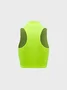 Y2K Casual Fluorescent Green Top Tank Top & Cami