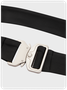 Street Black Buckle Cyberpunk Top Women Top