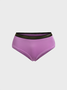 Y2K Yellow Color Block Sports Underwear Shorts