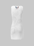 Y2k White Independence Day Holidays Butterfly Dress Mini Dress