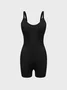 Activewear Plain Street Tight Romper