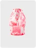 Pink Tie-Dye Halter Tank Top