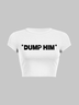Y2K Pink Letter Crew Neck Top T-Shirt