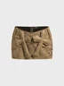 Street Deep Gray Bottom Skirt